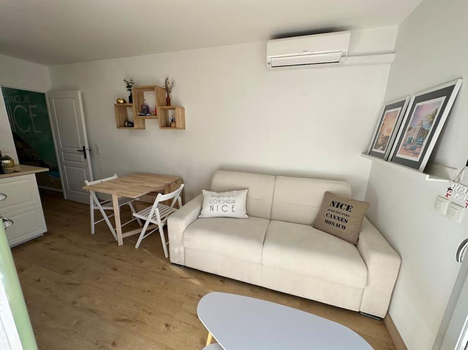 L'Appart Ideal Famille, Terrasse, Piscine, Plage Villeneuve-Loubet Exterior foto